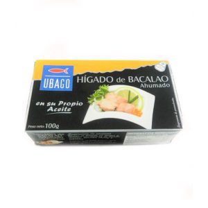 hígado de bacalao ahumado Ubago 100 gr La Dehesa